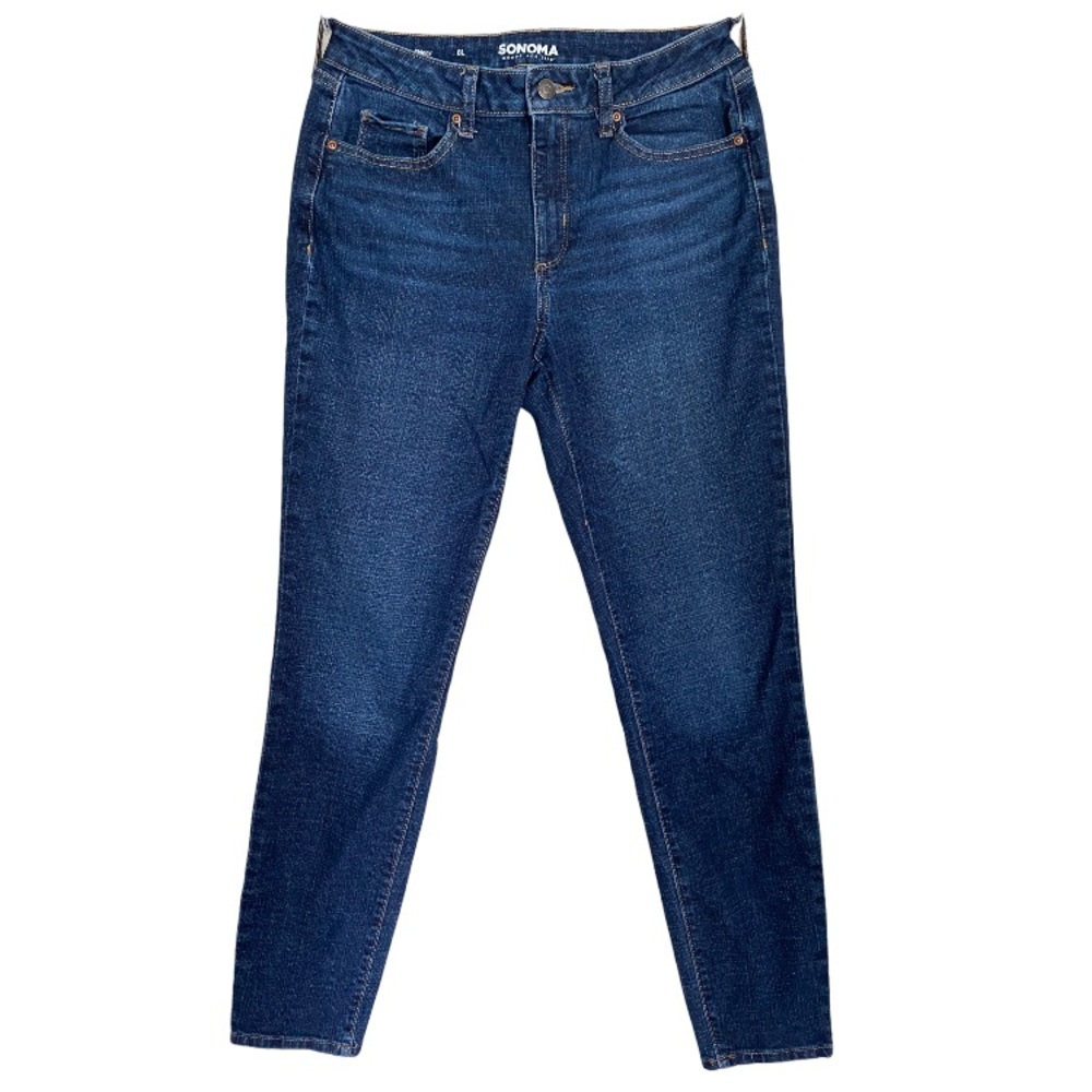 Sonoma Curvy Skinny Jeans, Dark Wash